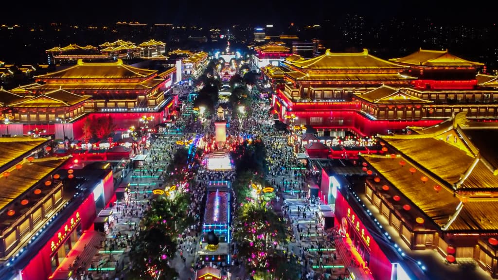 大唐不夜城景区剧本体验