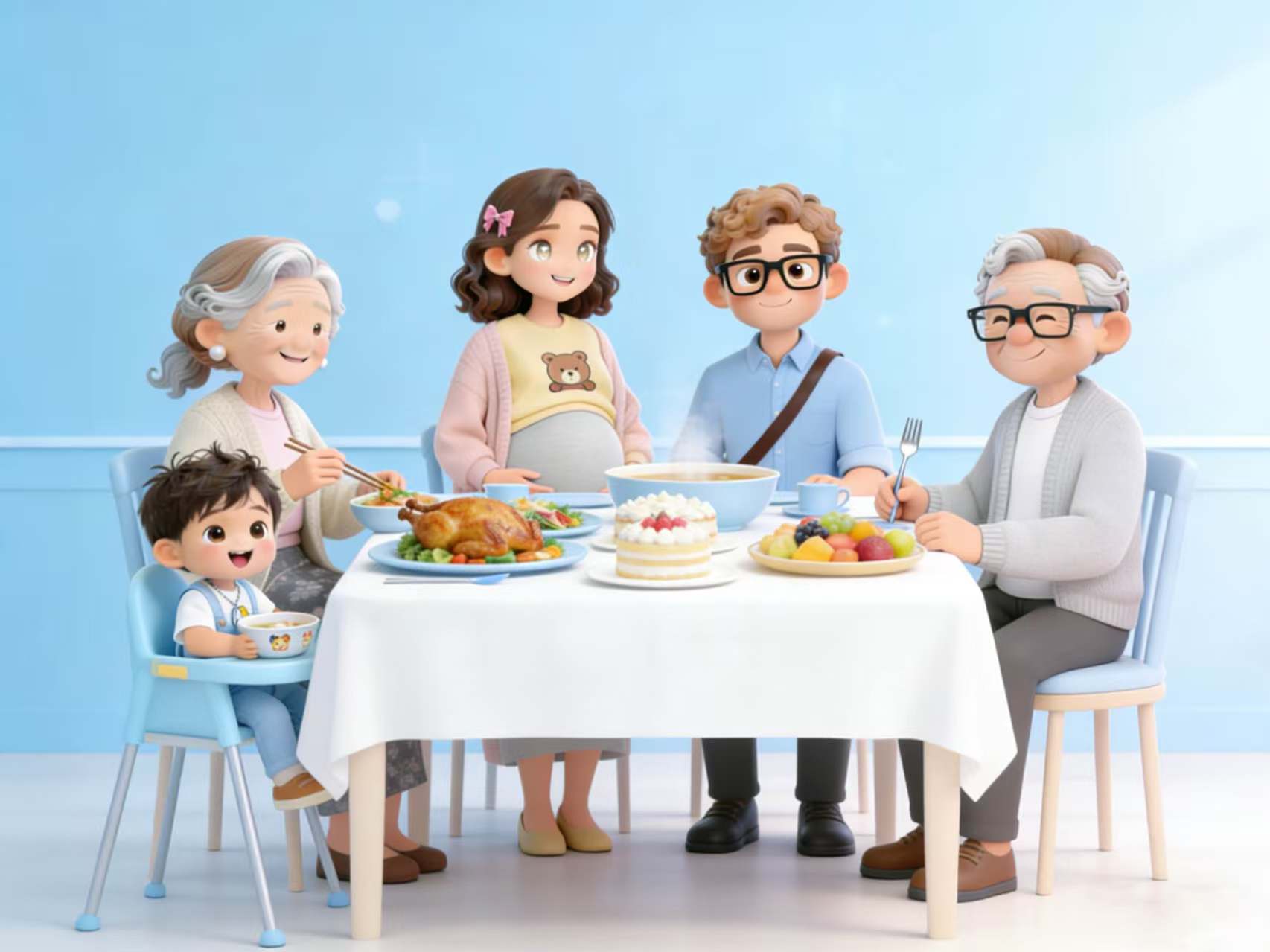 孕佳肴AI宣传图