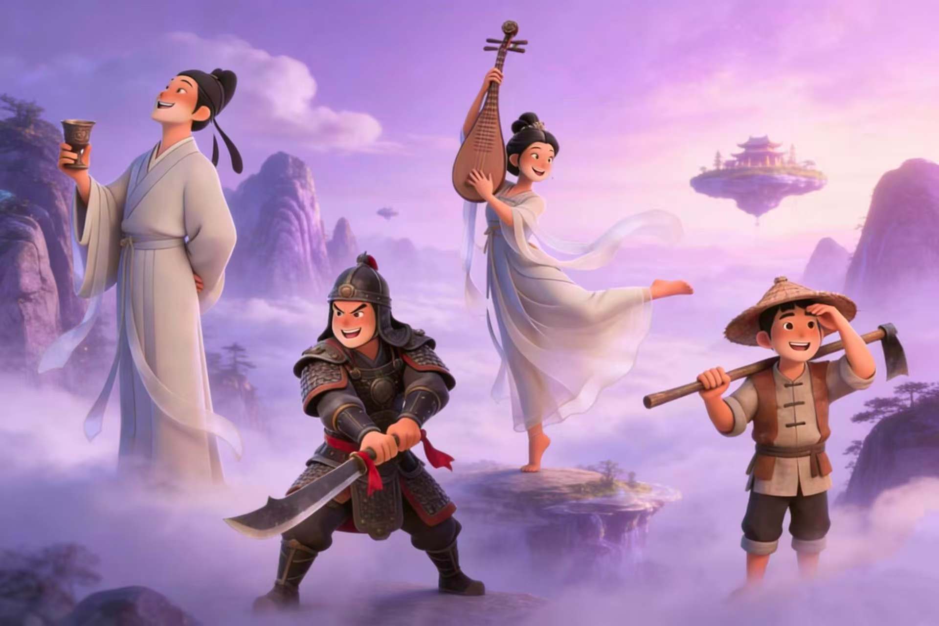 小剧游AI宣传图